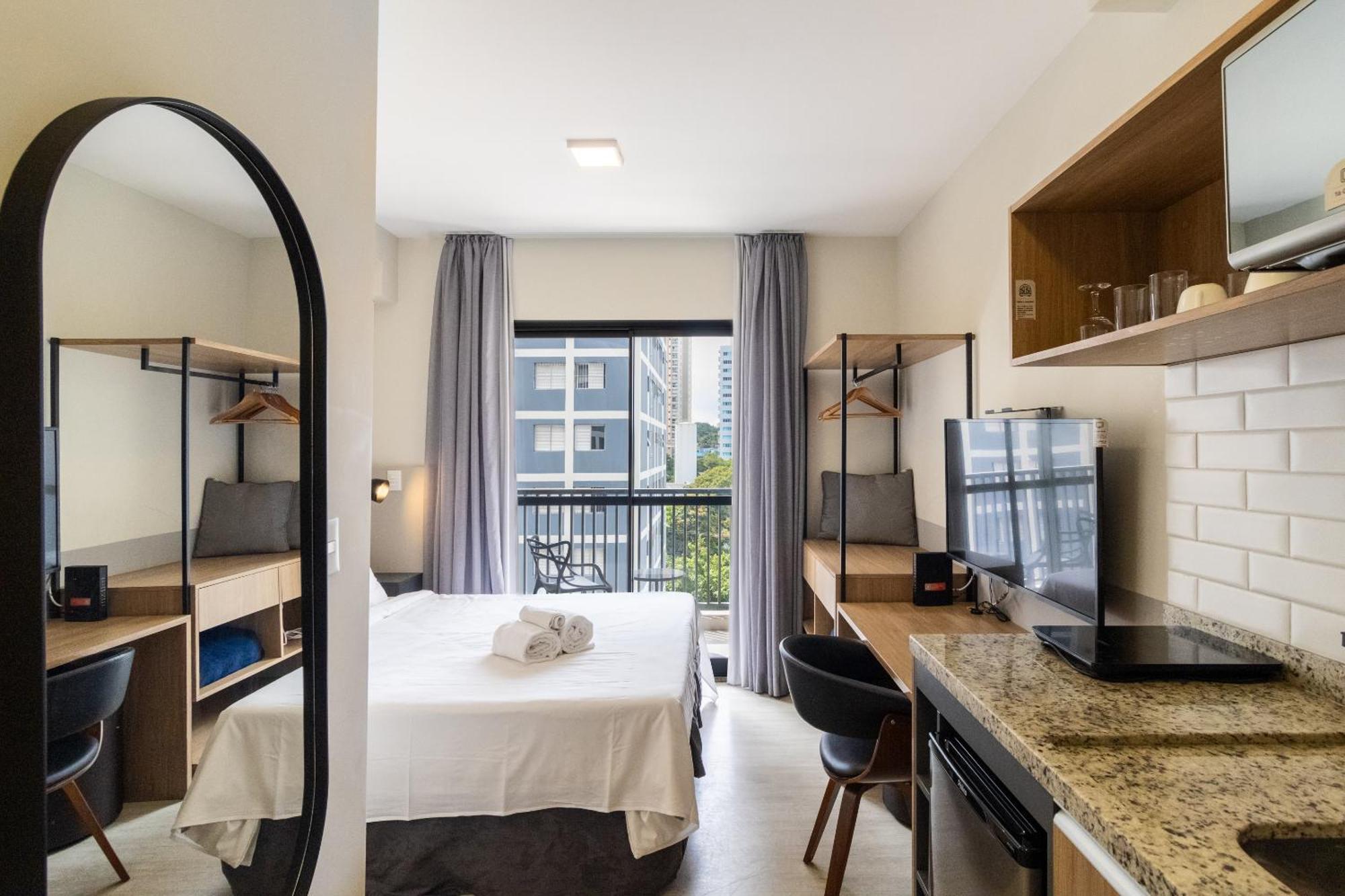 360 Brooklin Daire Sao Paulo Dış mekan fotoğraf